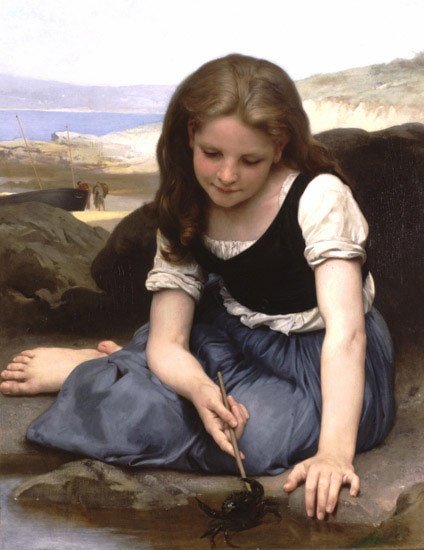 Portrait Jahrriesnge  for William Adolphe Bouguereau lpf11912 