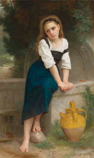 Portrait Jahrriesnge  for William Adolphe Bouguereau lpf11960 