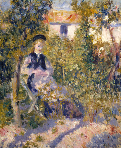 Portrait Jahrriesnge  for Pierre-Auguste Renoir lpf12589 