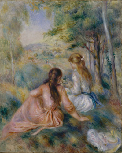 Portrait Jahrriesnge  for Pierre-Auguste Renoir lpf12590 