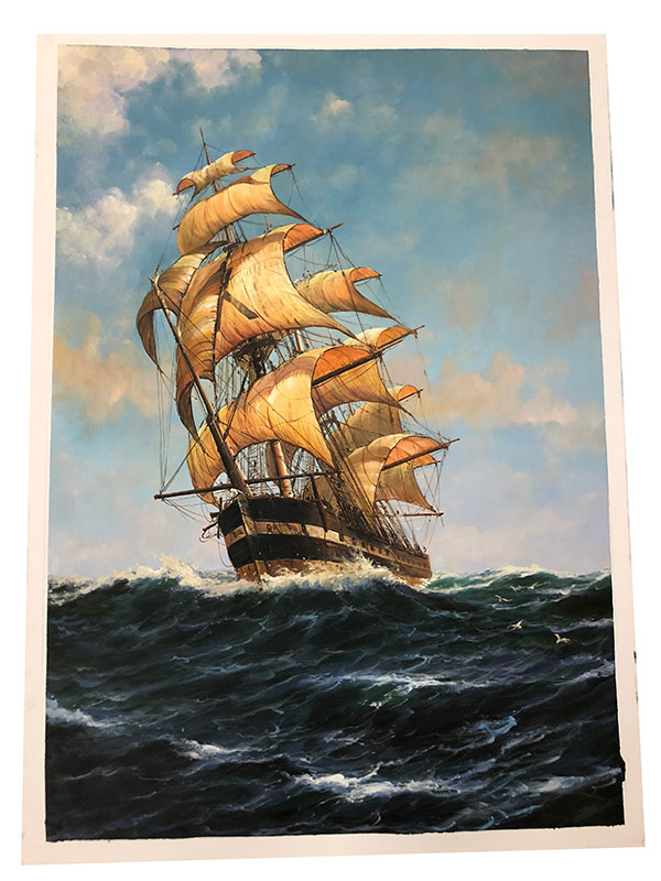 Oil Painting Jahrriesnge  for ship-lpg0062 