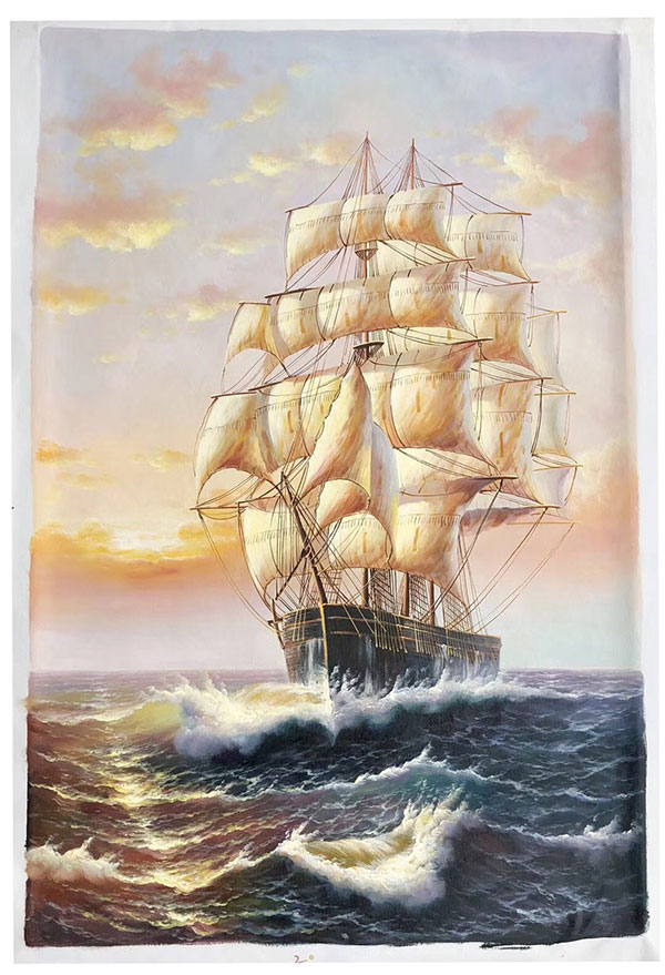 Oil Painting JAHRRIESNGE  for ship-lpg0172 