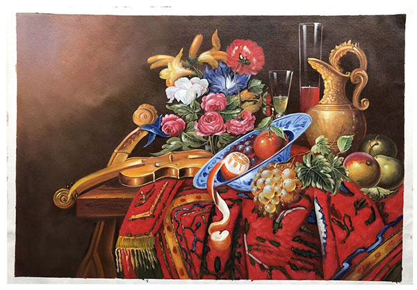 Oil Painting JAHRRIESNGE  for fruit-lpg0389 