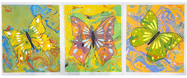 Oil Painting Jahrriesnge  for butterfly-lpg0421 