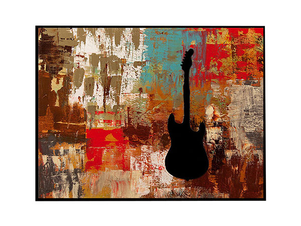 Abstract Jahrriesnge  for guitar-lpg0467 