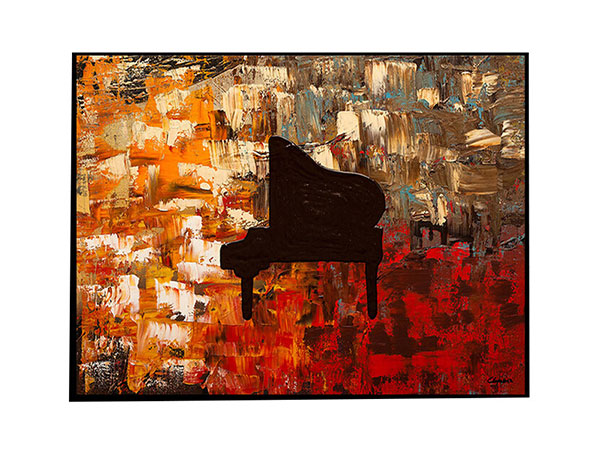 Abstract Jahrriesnge  for piano-lpg0468 