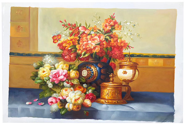 Still Life Jahrriesnge  for vase-lamp-flower-lpg0827 