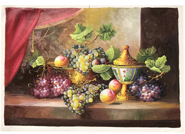 Still Life Jahrriesnge  for vase-fruits-lpg0880 