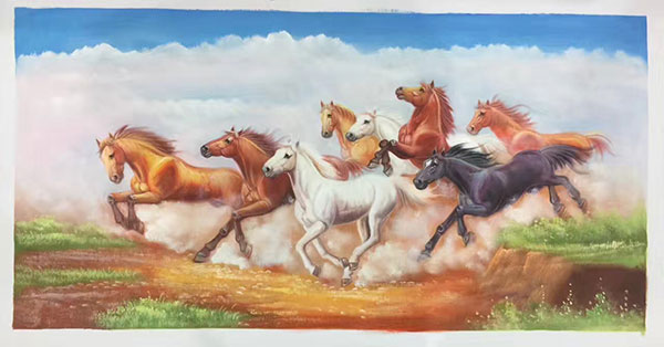 Animals Jahrriesnge  for eight-horses-full-picture-lpg1026 