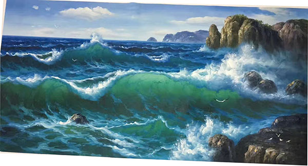 Landscape Jahrriesnge  for choppy-surf-lpg1062 