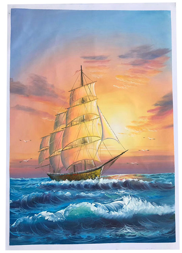 Landscape Jahrriesnge  for sailboat-lpg1690 