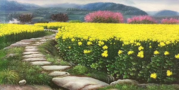 Landscape JAHRRIESNGE  for yellow-flowers-lpg1711 