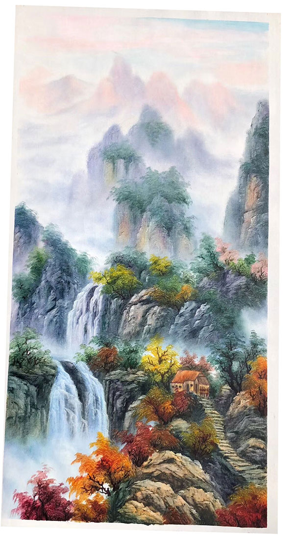 Landscape JAHRRIESNGE  for waterfall-lpg1787 