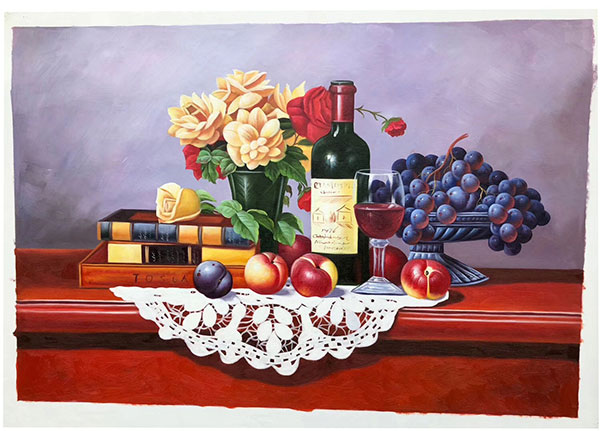 Still Life Jahrriesnge  for fruit-lpg1919 