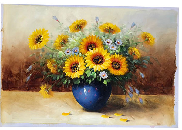 Still Life Jahrriesnge  for sunflower-lpg1930 