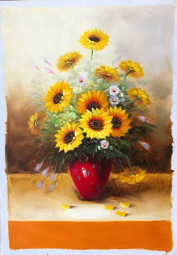 Still Life Jahrriesnge  for sunflower-lpg1933 