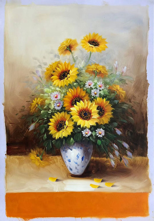 Still Life Jahrriesnge  for sunflower-lpg1934 