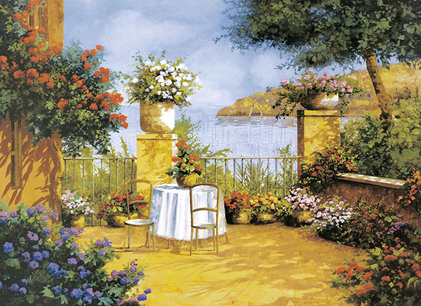 Landscape Jahrriesnge  for garden and sea lpg2331 