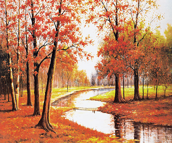 Landscape Jahrriesnge  for red leaves lpg2383 