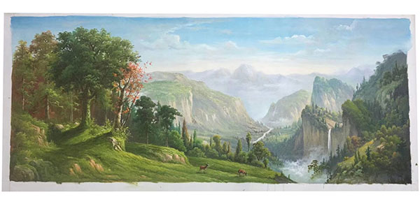 Landscape JAHRRIESNGE  for mountain lpg2486 