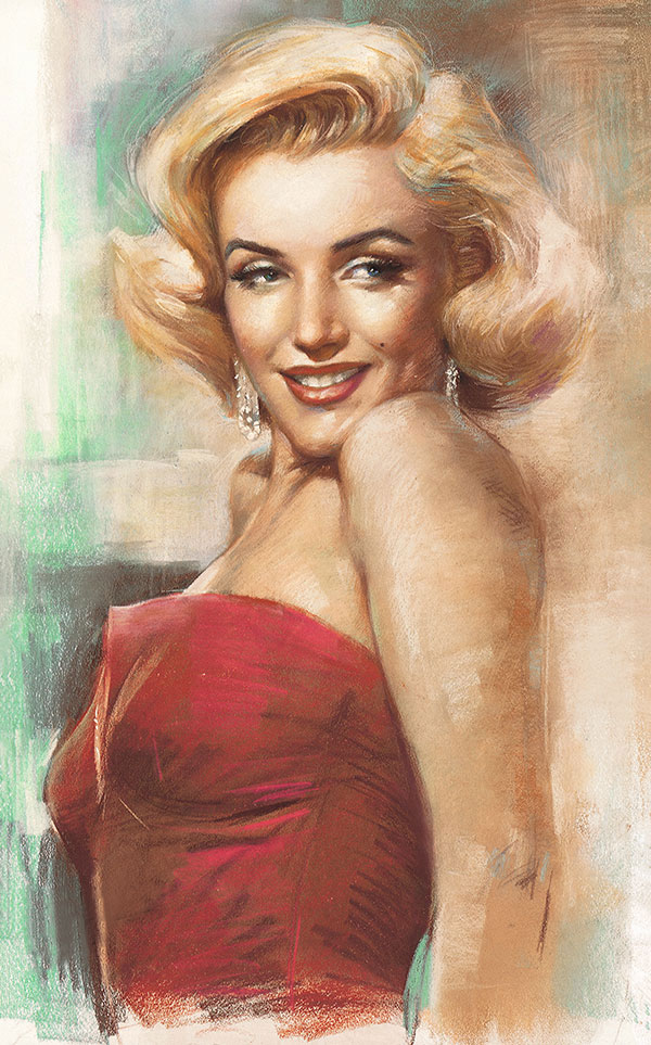 Portrait Jahrriesnge  for Marilyn Monroe lpg2590 