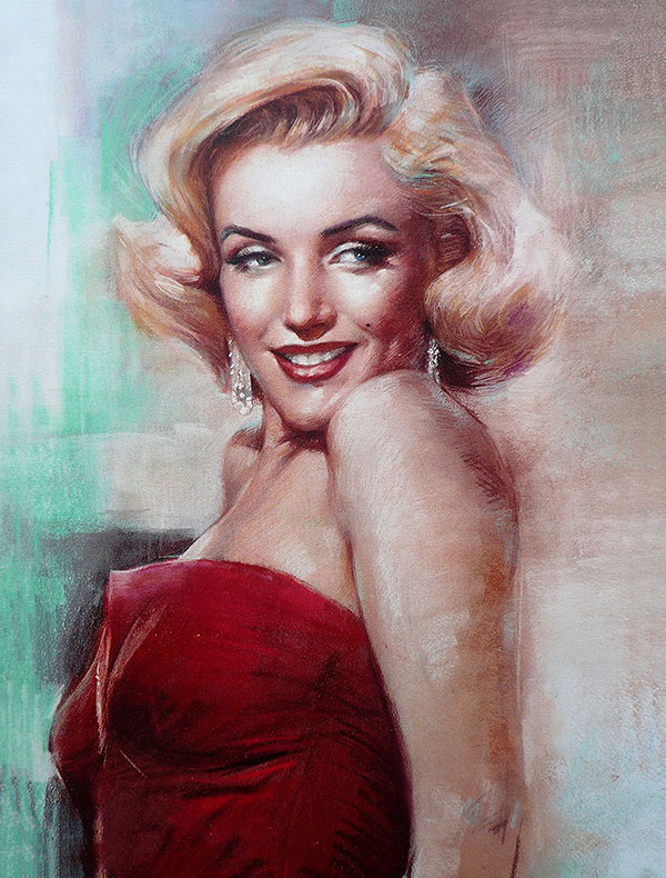 Portrait Jahrriesnge  for Marilyn Monroe lpg2646 